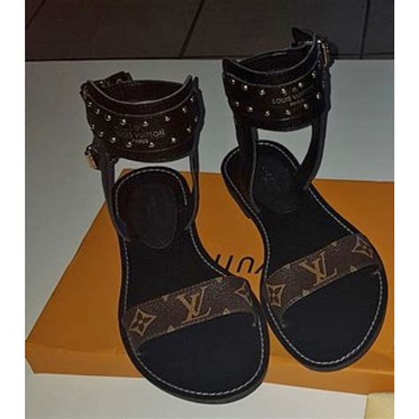 louis vuitton nomad sandal cost|Louis Vuitton wedge sandals.